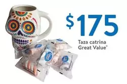 Oferta de Great Value - Taza Catrina por $175 en Walmart