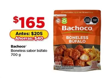 Oferta de Bachoco - Boneless Sabor Bufalo por $165 en Bodega Aurrera