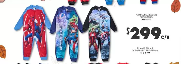 Oferta de Avengers - Pijama Aluminio Rosado por $299 en Soriana Híper