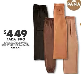 Oferta de Cherokee - Cana Uno por $449 en Soriana Híper