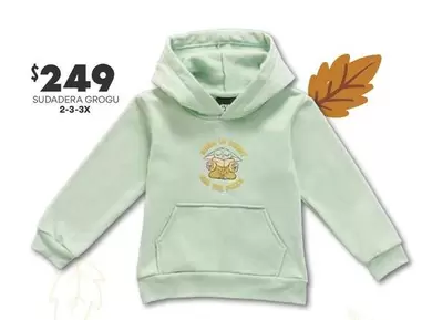 Oferta de Sudadera Grogu 2.3-3x por $249 en Soriana Híper