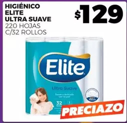 Oferta de Elite - Higiénico Ultra Suave por $129 en Merco