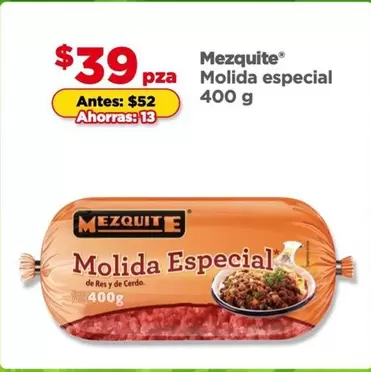 Oferta de Mezquite Molida Especial por $39 en Bodega Aurrera