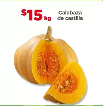 Oferta de Calabaza De Castilla por $15 en Bodega Aurrera