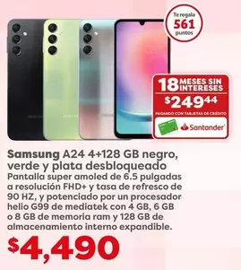 Oferta de 8 - Samsung en Soriana Híper