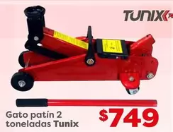 Oferta de Tunix - Gato Patín 2 Toneladas por $749 en Soriana Híper