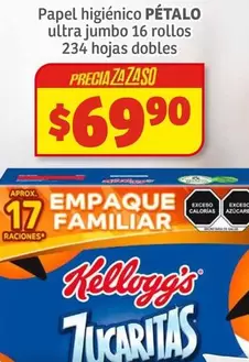 Oferta de Pétalo - Papel Higiénico por $69.9 en Soriana Híper