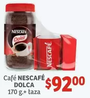 Oferta de Nescafé - Café Dolca por $92 en Soriana Híper