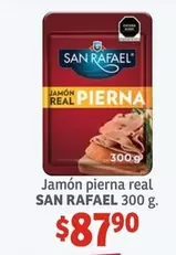 Oferta de San Rafael - Jamon Pierna Real por $87.9 en Soriana Híper