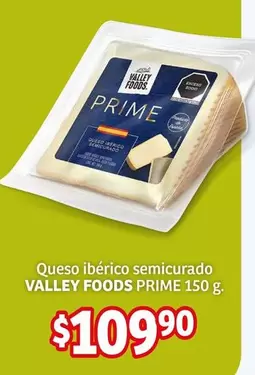 Oferta de Valley Foods - Queso Iberico Semicurado por $109.9 en Soriana Híper