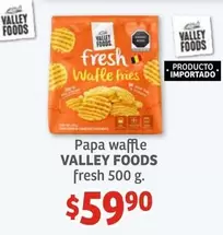 Oferta de Valley Foods - Papa Wafile por $59.9 en Soriana Híper