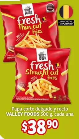 Oferta de Valley Foods - Papa Corte Delgado Y Recto por $38.9 en Soriana Híper