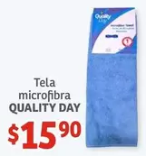 Oferta de Quality Day - Tela Microfibra por $15.9 en Soriana Híper