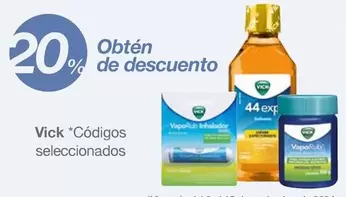 Oferta de Vick - Obtén De Descuento en Soriana Híper