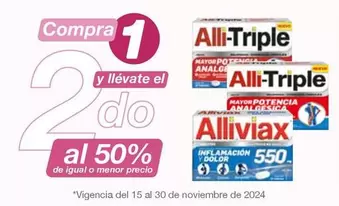 Oferta de Alli-Triple - Al 50% De Igual O Menor Precio en Soriana Híper