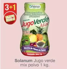 Oferta de Solanum - Jugo Verde Mix Polvo en Soriana Híper