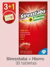 Oferta de Stresstabs + Hierro 30 Tabletas en Soriana Híper