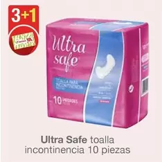 Oferta de Ultra Safe - Toalla en Soriana Híper