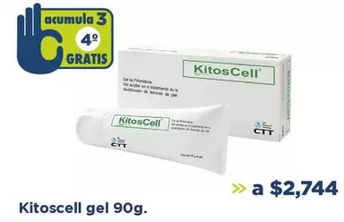 Oferta de Kitoscell - Gel   por $2744 en Farmacia San Pablo