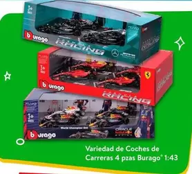 Oferta de Champion - Variedad De Coches De Carreras 4 Pzas en Walmart