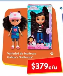 Oferta de Gabby's Dollhouse - Variedad De Munecas por $379 en Walmart