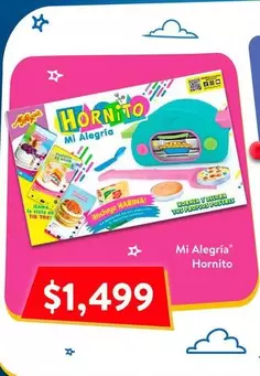 Oferta de Hornitos - Mi Alegria por $1499 en Walmart