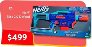 Oferta de Nerf - Elite 2.0 Defend por $499 en Walmart