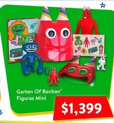 Oferta de Garten Of Banban Figuras Mini por $1399 en Walmart