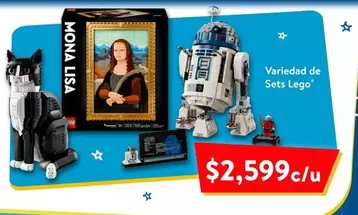 Oferta de Lego - Variedad De Sets por $2599 en Walmart