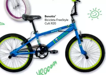 Oferta de Benotto - Bicicleta FreeStyle Cult R20 en Walmart