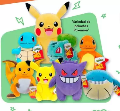 Oferta de Pokemon - Variedad De Peluches en Walmart