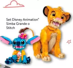 Oferta de Disney -  Animation* Simba Grande O Stitch en Walmart