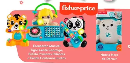 Oferta de Fisher Price - Escuadron Musical Tigre Canta Comigo, Bugalo Primeras Palabras O Panda Contemoso Juntas en Walmart