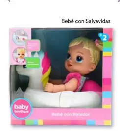 Oferta de Baby  - Bourgica - Bebé Con Salvavidas en Walmart