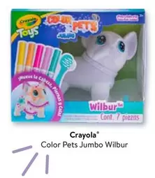 Oferta de Crayola - Color Pets Jumbo Wilbur en Walmart