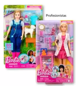 Oferta de Barbie - Profesionistas en Walmart