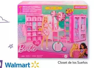 Oferta de Barbie - Closet De Los Sueños en Walmart