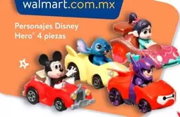 Oferta de Disney - Personajes  Hero 4 Piezas en Walmart