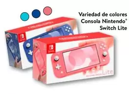 Oferta de Switch - Nintendo  Lite - Variedad de colores Consola en Walmart