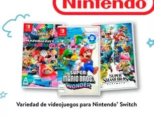 Oferta de Wonder - Variedad De Videojuegos Para Nintendo Switch en Walmart