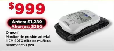 Oferta de Omron - Monitor De Presion Arterial por $999 en Bodega Aurrera