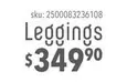 Oferta de Leddings - Leggings por $349.9 en Del Sol