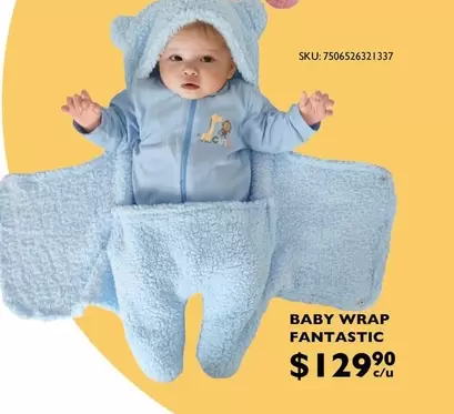 Oferta de Baby  - Wrap Fantastic por $129.9 en Del Sol