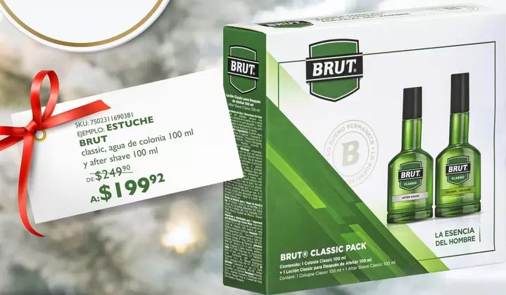 Oferta de Brut - Estuche por $199.92 en Woolworth