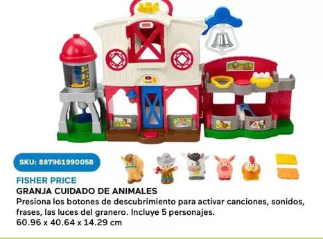 Oferta de Fisher Price - Granja Cuidado De Animales en Del Sol