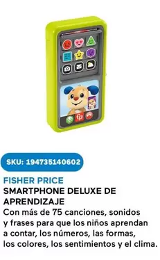 Oferta de Fisher Price - Figura De Juguete en Del Sol