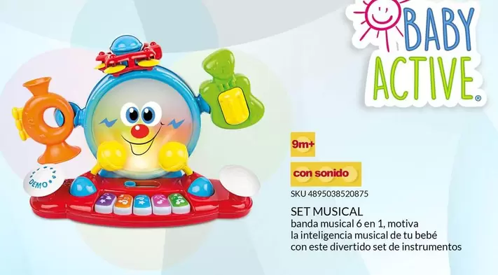 Oferta de Baby  - Set Musical en Del Sol