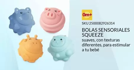 Oferta de Bolas Sensoriales Squeeze en Del Sol