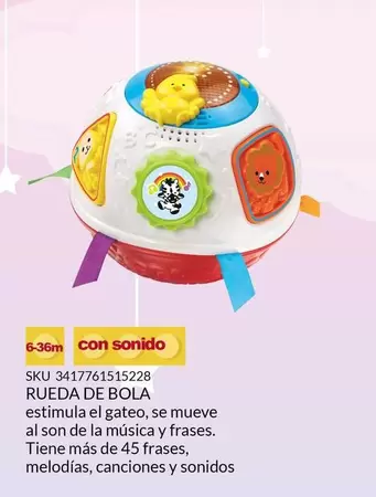 Oferta de BC - Rueda De Bola en Del Sol