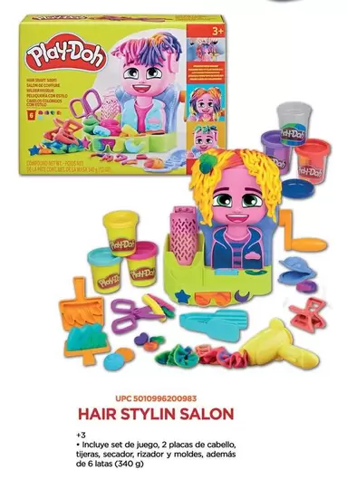 Oferta de Play-Doh - Hair Stylin Salon en Del Sol